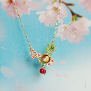 Cute mouse necklace